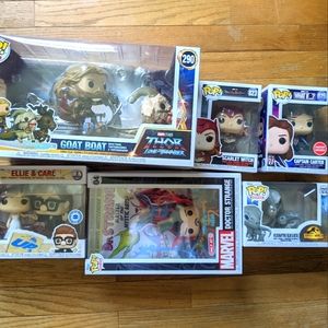 Never opened pop Funko Bundle Dr Strange Carl and Ellie Up